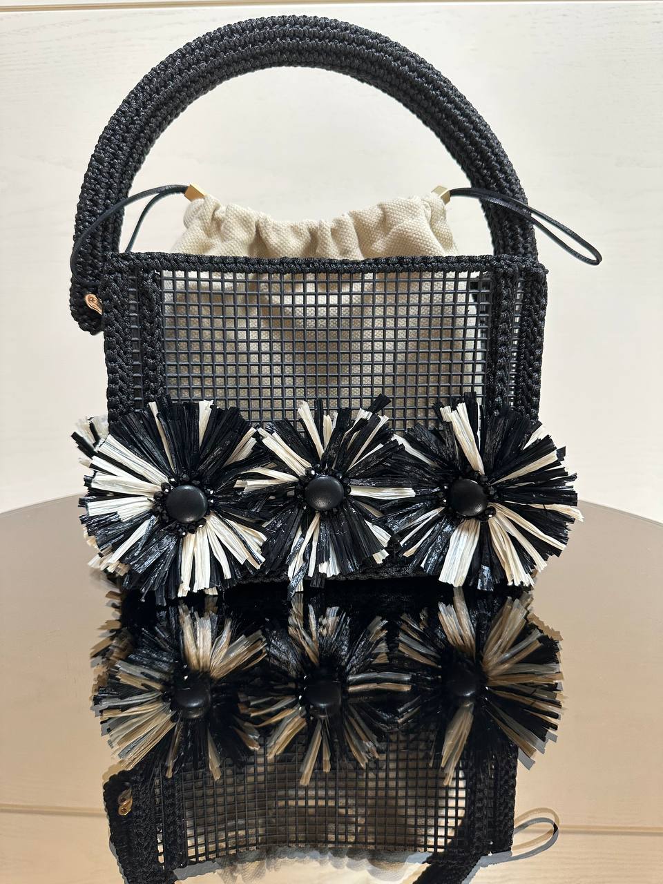 Nana Mini Rose - Raffia